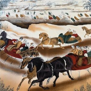 Polo by Ralph Lauren Holiday Sleigh Ride scarf